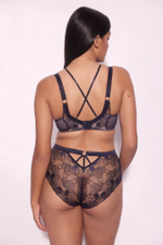 Бюстгальтер Volare с чашками на тонком поролоне (Размер: 70E) (Цвет: черный)