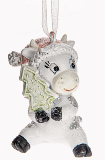 175080 Украшение декоративное "Коровка" 4*3*5см