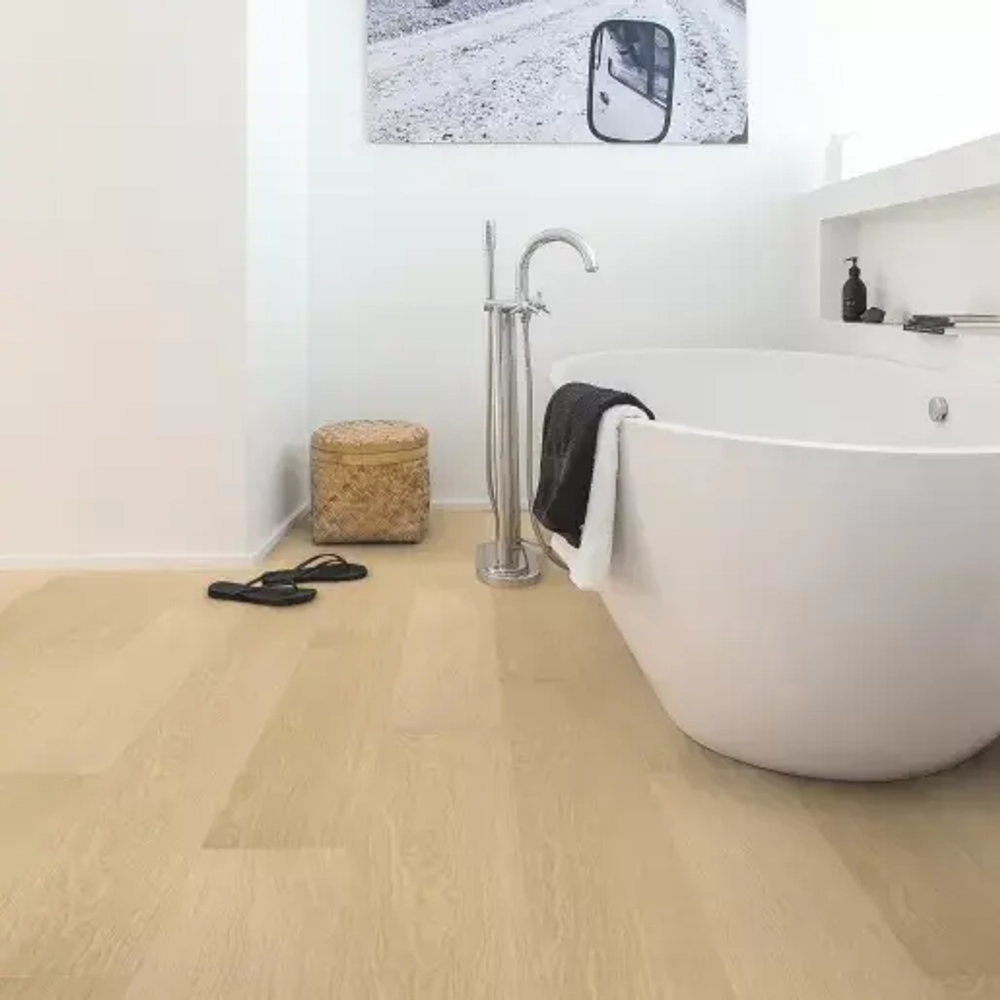 Ламинат Quick-Step Impressive Ultra MU 3105 Доска белого дуба лакированная