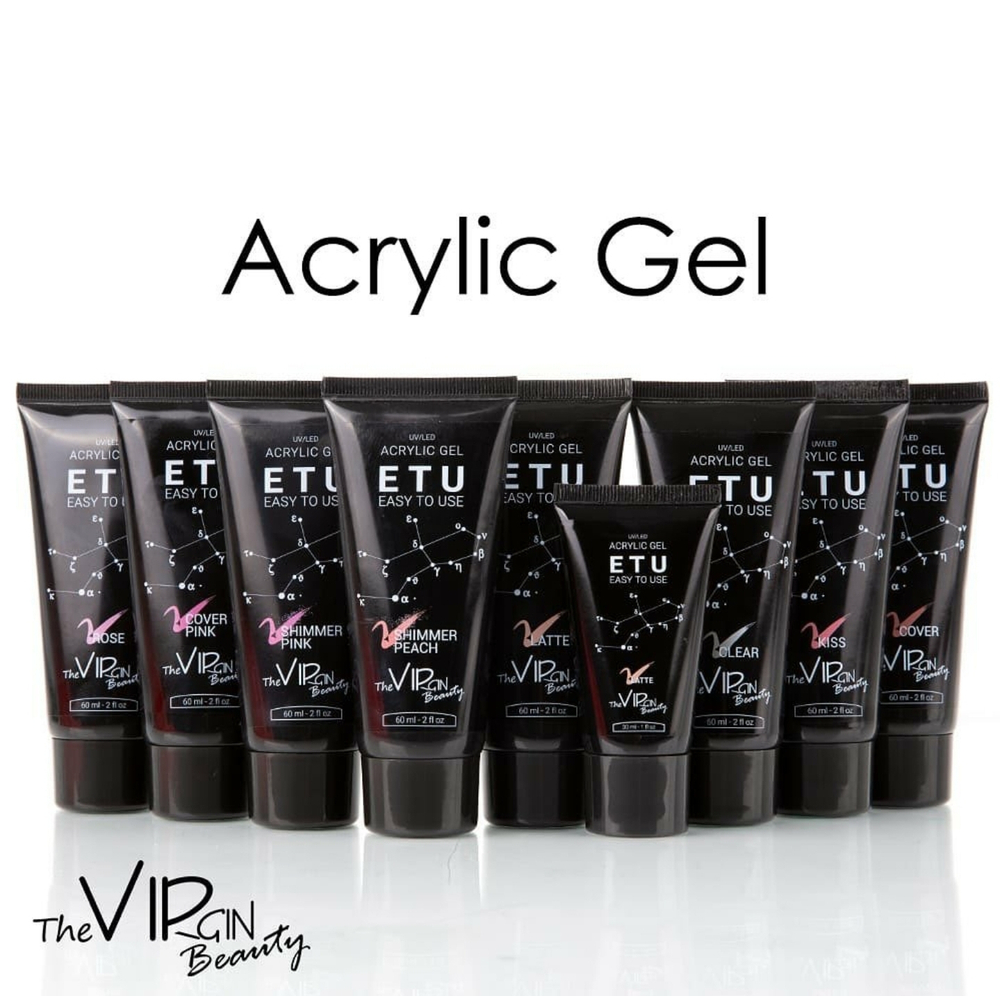 Virgin. Акриловый гель для наращивания ногтей Acrylic Gel