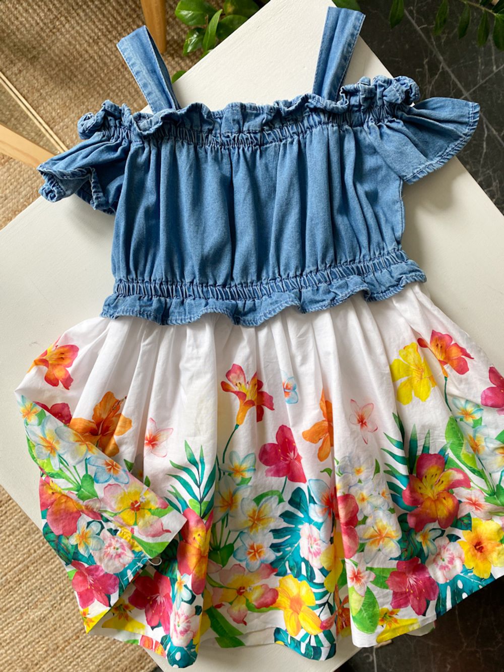 Хлопковое платье Mayoral, 104