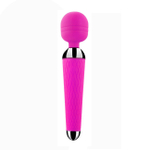 Маленький мощный силиконовый вибратор Female Massage Wand 10 режимов (розовый) (Цвет: розовый)
