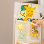 Кармашки для детского сада на резинке. Жираф