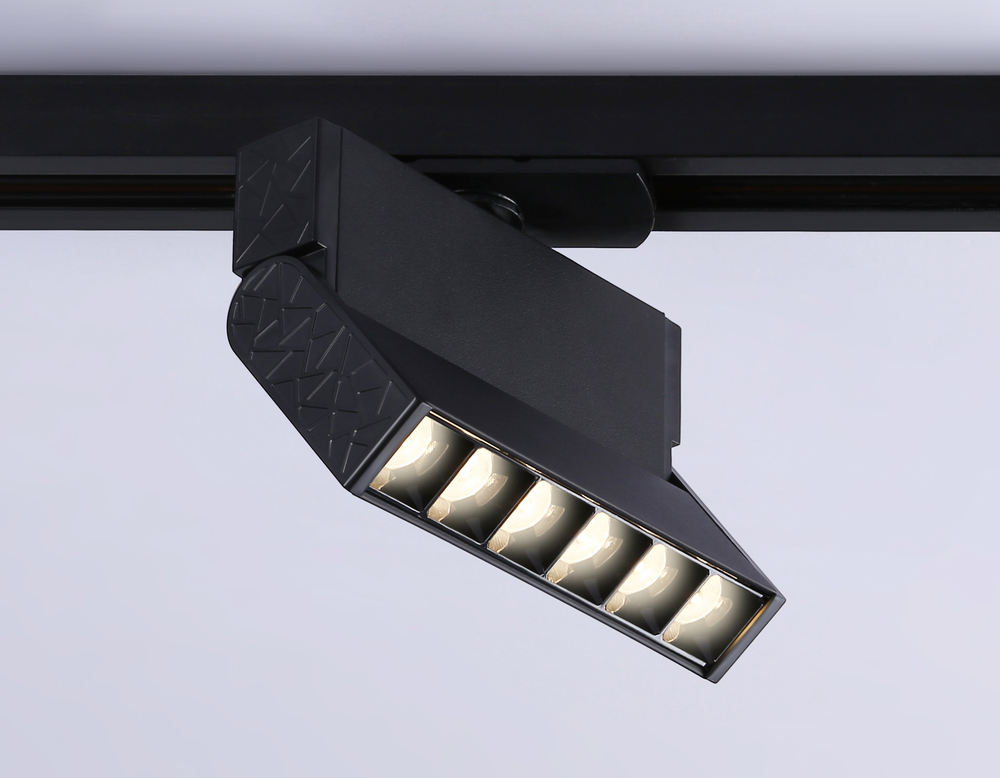 GL6813 BK черный LED 6W 3000K 24° 115*22*87