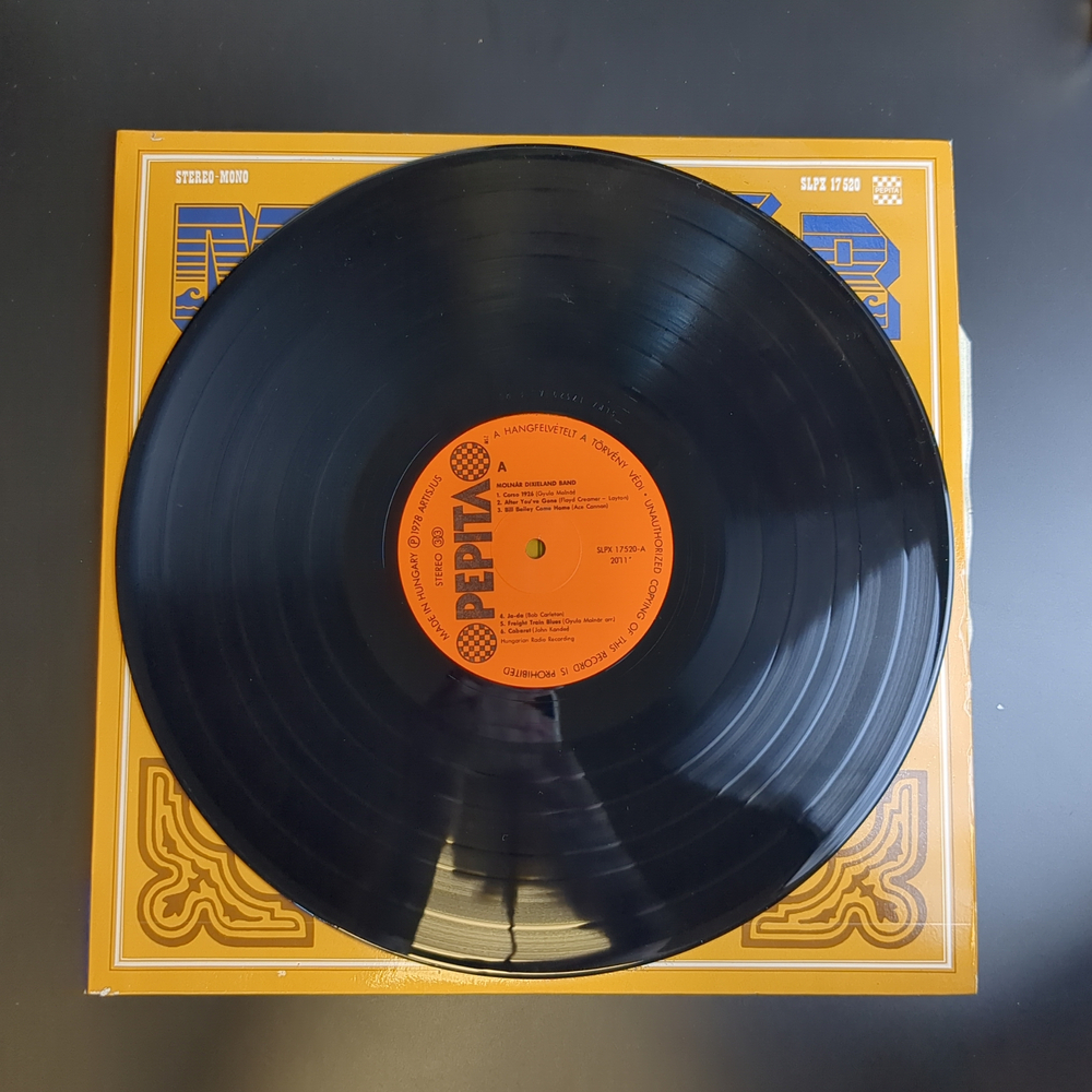 LP Molnar Dixieland Band. Джаз. Виниловая пластинка 12 дюймов. Венгрия 1978 год.