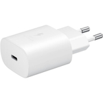 Сетевое зарядное устройство Samsung мощностью 25 Вт (USB-C) и кабель USB-C (1 м) (EP-TA800), белый