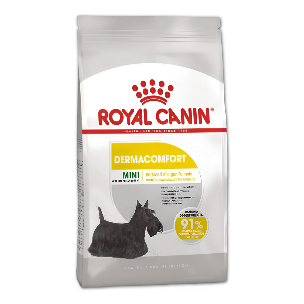 Royal Canin корм сухой для взрослых собак мелких пород при раздражениях и зуде кожи