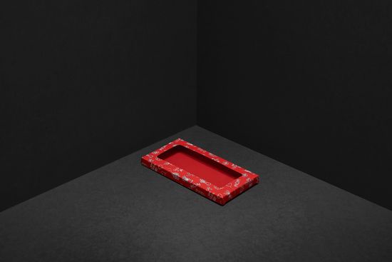 Упаковка с окном для шоколадной плитки 100 г. День Мамы