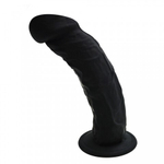 Реалистичный фаллоимитатор SilexD Model 2 (19,7×4,7 см) черный