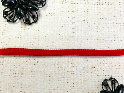 Шнур 1с34 ш. 6 мм (пр-во Беларусь), красный