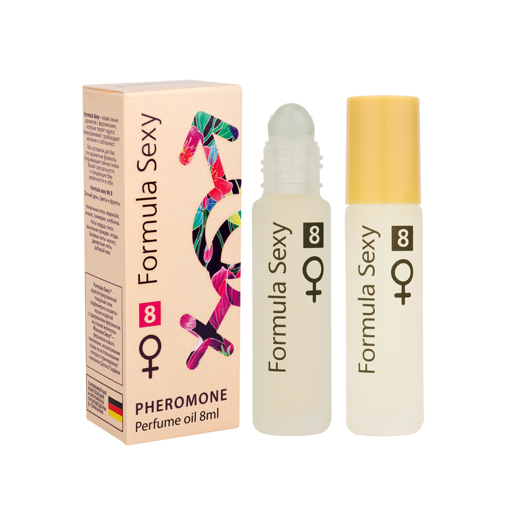 Парфюмерное масло с феромонами Formula Sexy №8 (Формула Секси №8) – 8ml for women