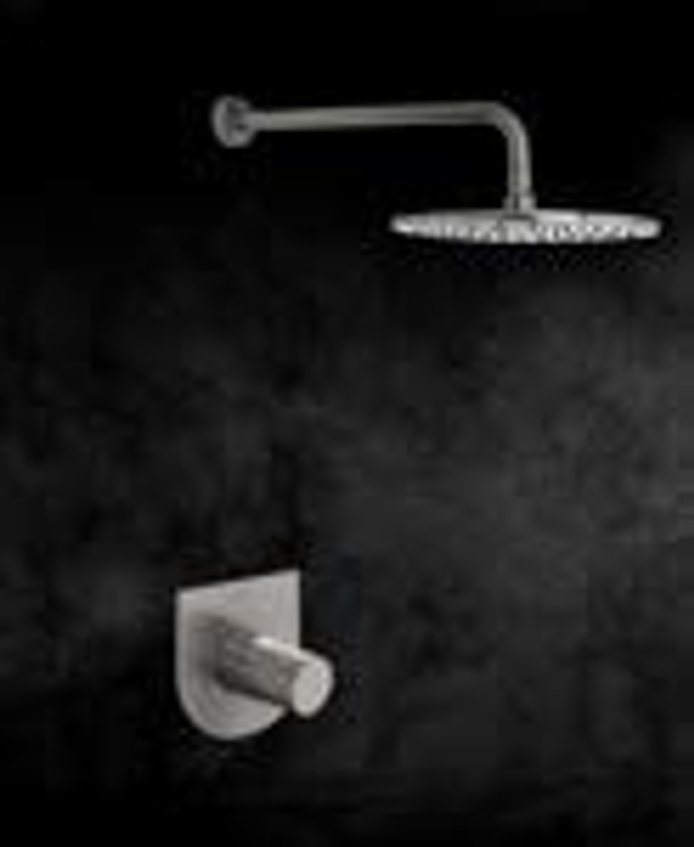 Встраиваемый смеситель для душа на 1 выход TZAR 341801SNC никель