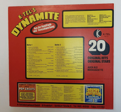 Винтажная виниловая пластинка LP Сборник K Tels Dynamite (Germany 1975)