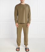 Пижамы TAGGED LONG SET Hugo Bodywear - хаки(50488381)