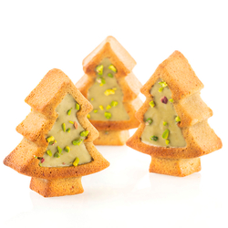 Форма для приготовления пирожных Silikomart Pino 17.5x30см силиконовая