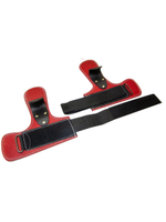 Крюки для турника и штанги ReKoy FG006, крюки для тяги, кожаные