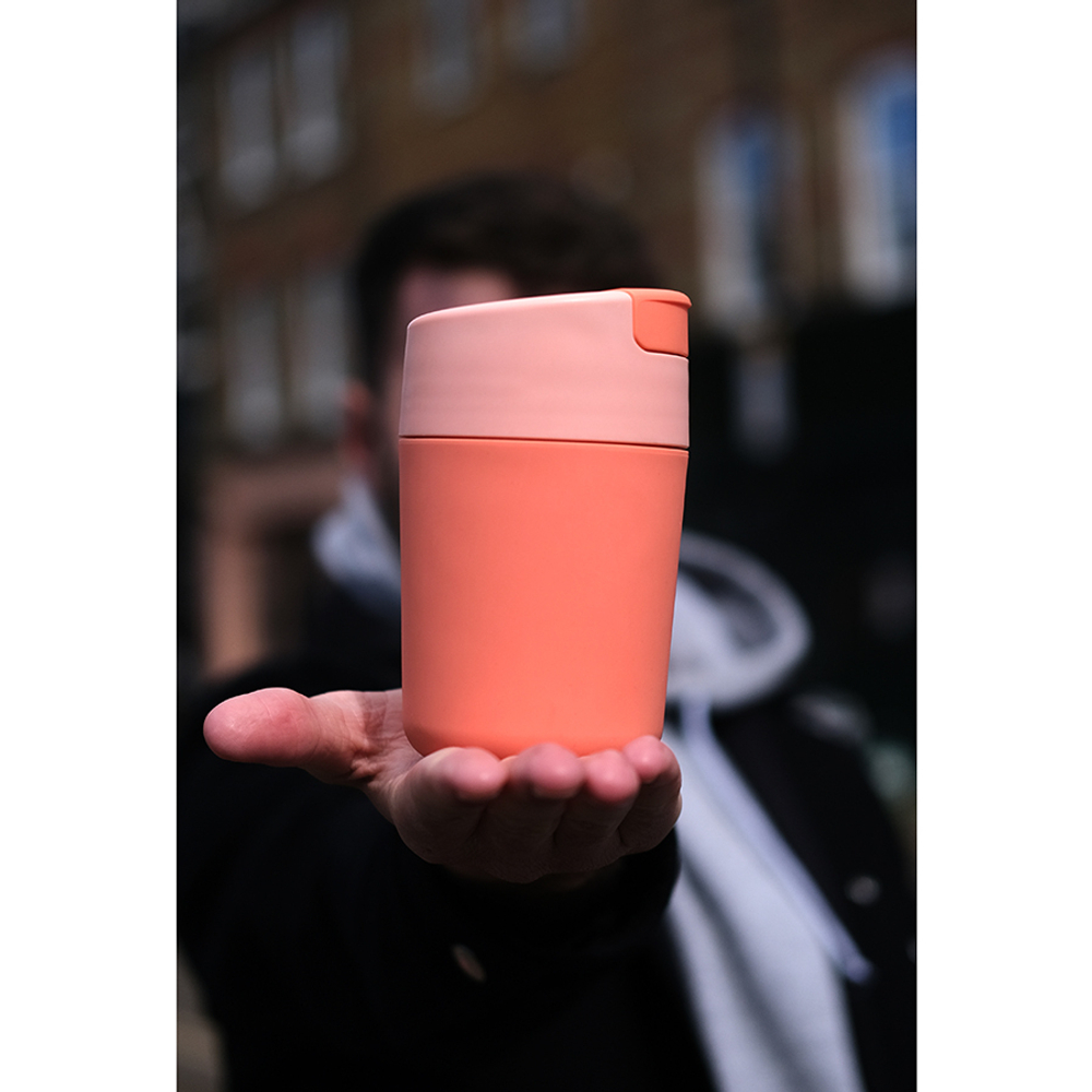 Кружка sipp, 340 мл, коралловая