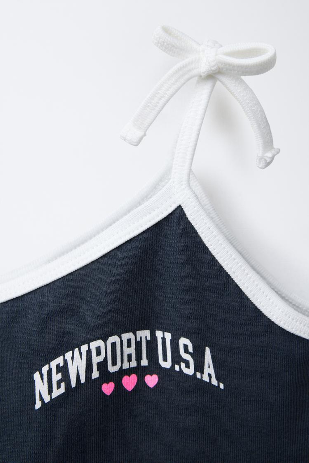 ZARA ТОП В РУБЧИК С НАДПИСЬЮ CITY, АНТРАЦИТОВО-СЕРЫЙ