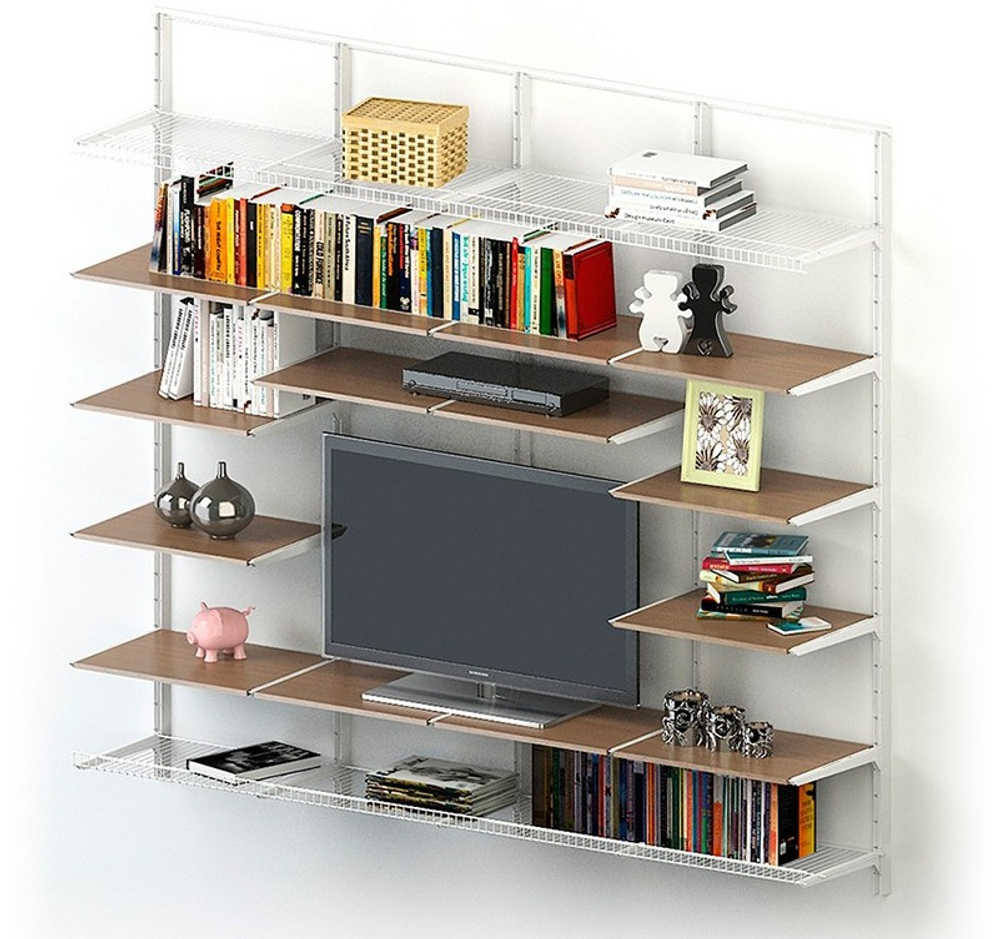 Система хранения Siena, металлик серебристый (серый)