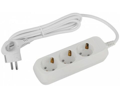 Удлинитель электрический UDL-16-315-E Greenline 3 розетки с заземлением 1.5м ПВС 3х1кв.мм Эра Б0065038