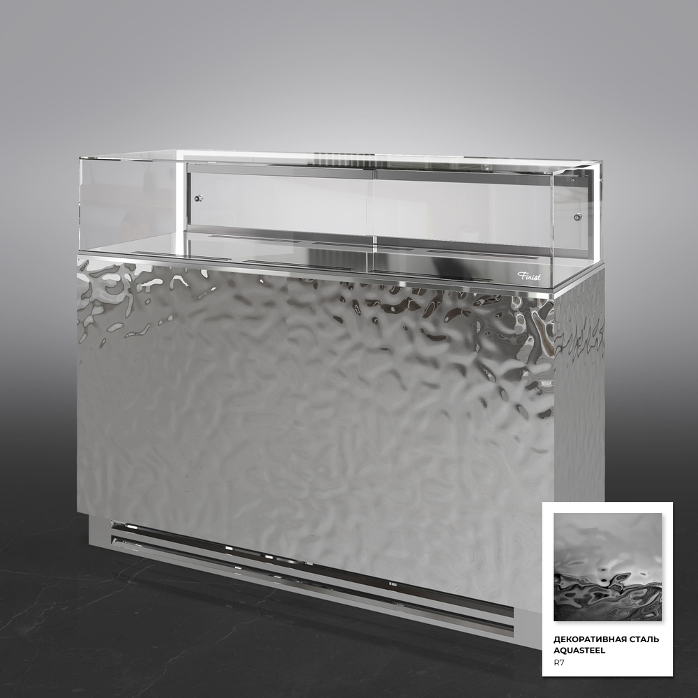 Кондитерская напольная холодильная витрина Finist GLASSIER 58 LUX