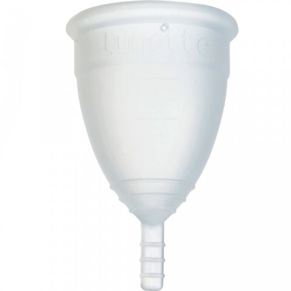 Менструальная чаша Lunette размер 1, прозрачная