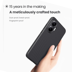 Чехол усиленный от Nillkin c встроенным магнитом для Xiaomi Poco F7, серия Super Frosted Shield Pro Magnetic Case