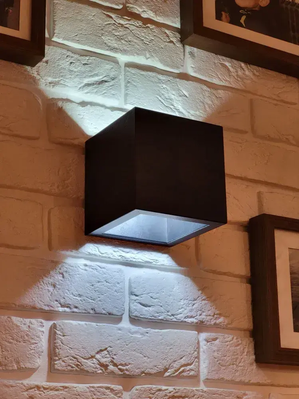 Ночник / Светильник на батарейках Catarina Mebel черный, комплект 2 шт.