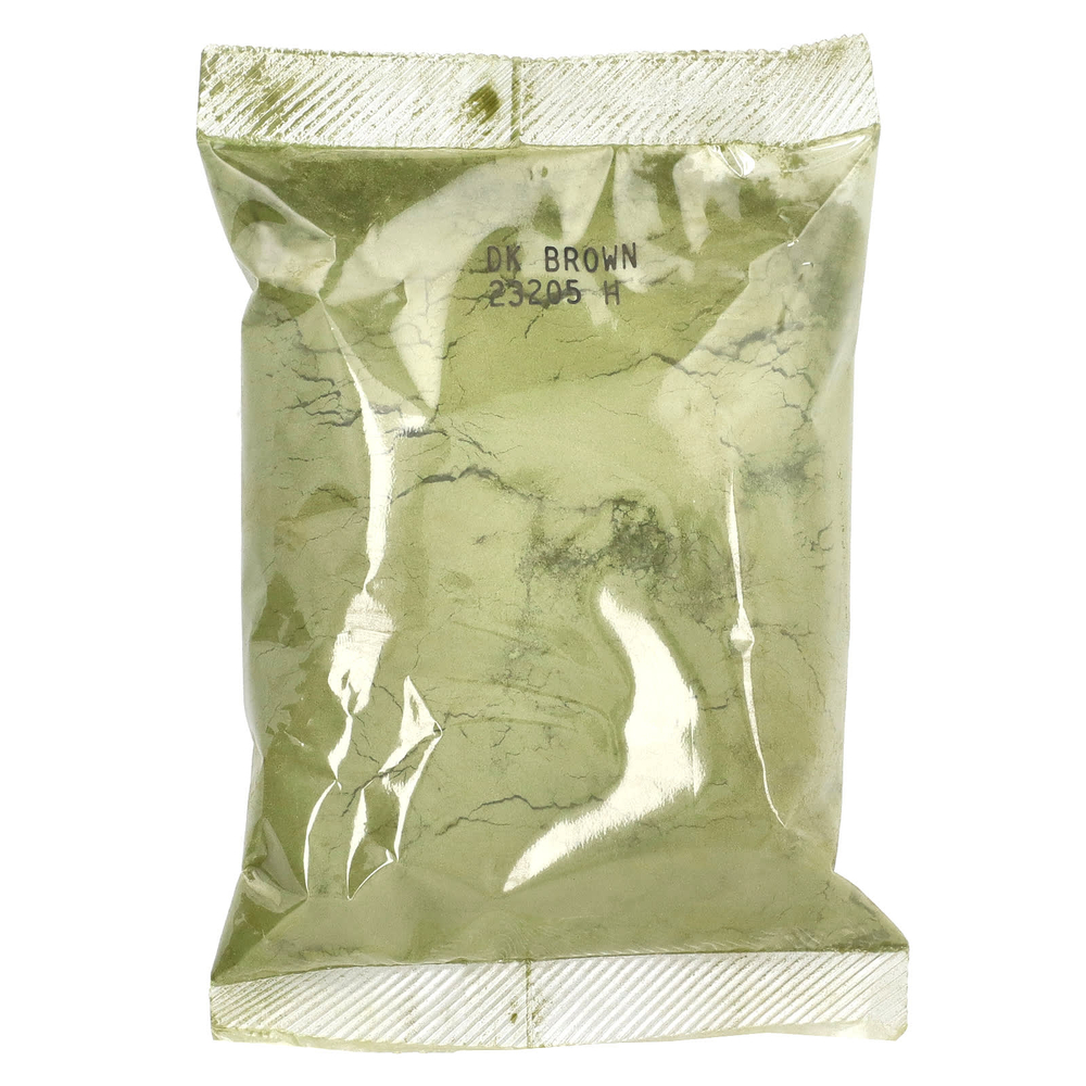 Light Mountain, Натуральное средство для окрашивания и ухода за волосами, Темно-коричневый, 4 унции (113 г)