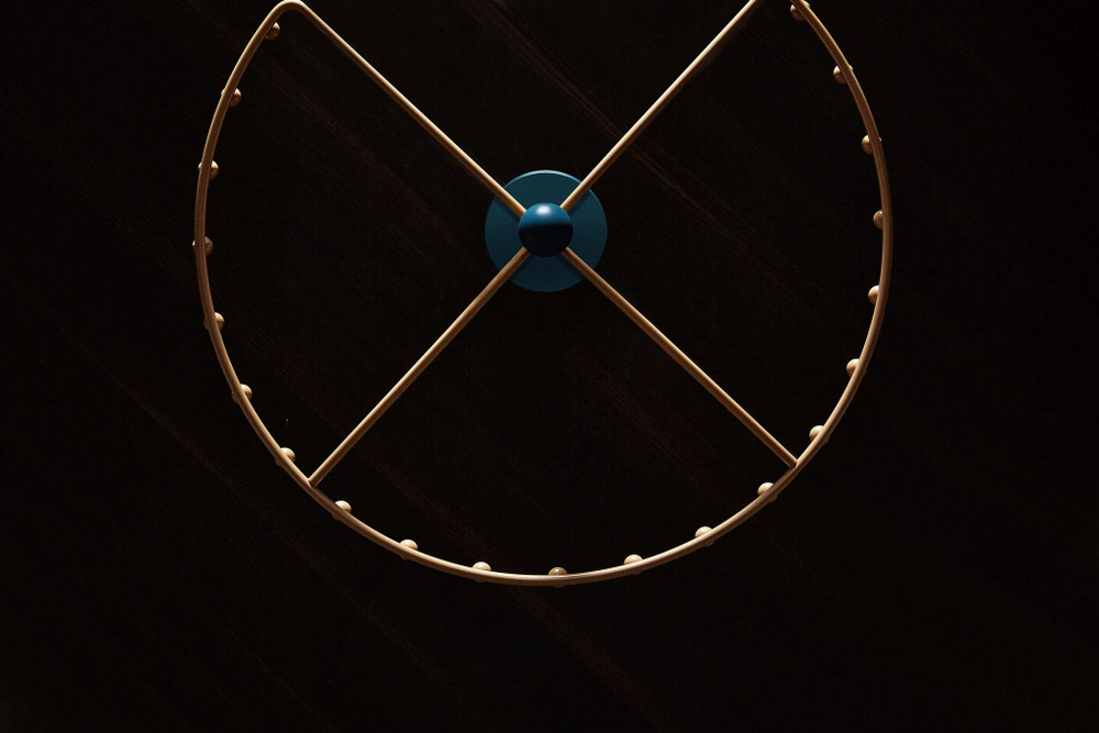 Угловая вешалка для одежды, 522x188 мм