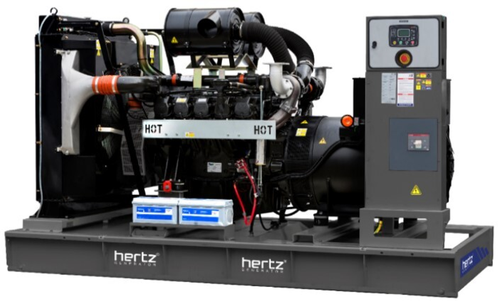 Дизельный генератор Hertz HG 440 BC в контейнере с АВР
