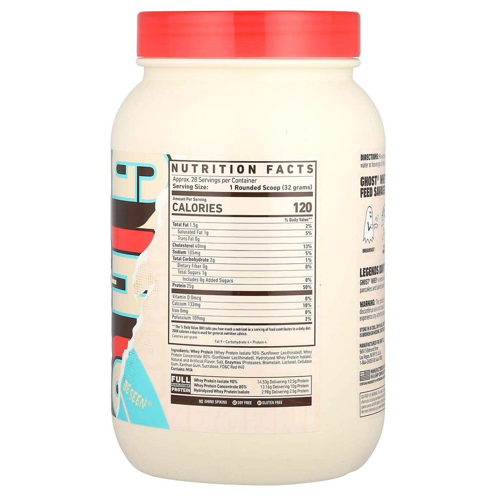 Ghost, Сывороточный протеин, Fruity Cereal Milk®, 924 г (2 фунта)