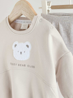 Свитшот и легинсы в комплекте для малышей Next AM2-395, Серый