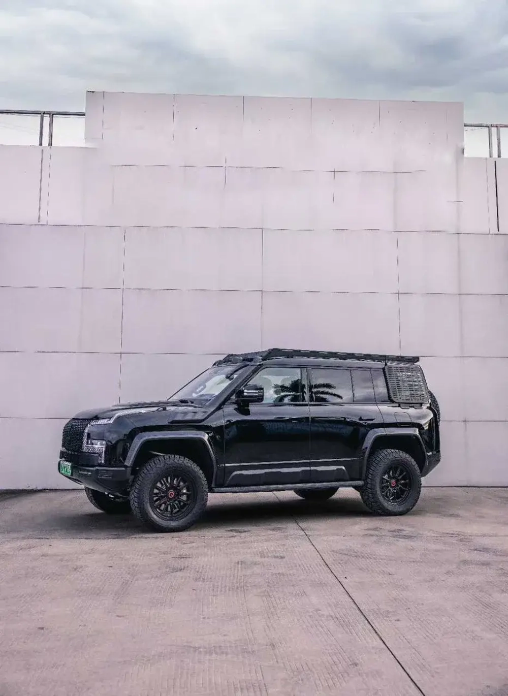 Платформа на крышу для BYD Yangwang U8 БУД янванг ю8 Багажник на крышу органайзер боковая Molle панель