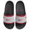 Nike College Offcourt Slide 'Black Red Gray'