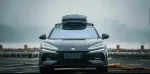 Карбоновый обвес для DENZA Z9 GT 2024+ Денза Губа переднего бампера Боковые юбки Спойлер на крышу диффузор заднего бампера клыки
