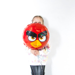 Шар (18''/46 см) Круг, Angry Birds, Красный