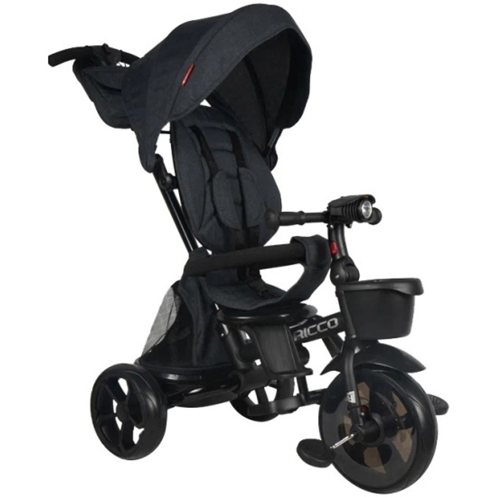 Велосипед трехколесный Ricco black черный