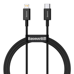 Lightning Кабель Baseus Superior Series Fast Charging Data Cable Type-C to iP PD 20W 1m - Black