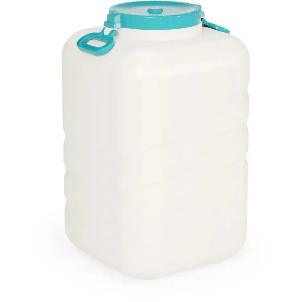 Канистра-бочка Волна 80л (с навесными ручками)