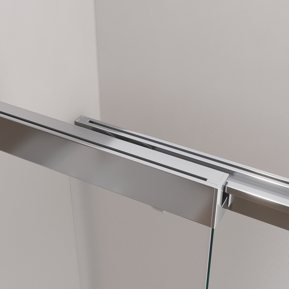 Шторка на ванну Cezares SLIDER-VF-11-90/150-P-Cr