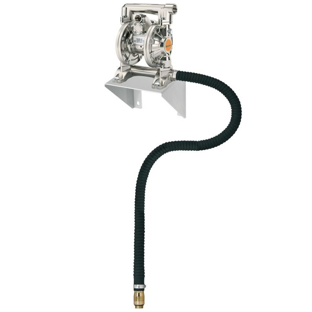 Настенный комплект для откачки масла, диафрагменный насос 1:1, 70 л/мин, ECODORA (Италия)