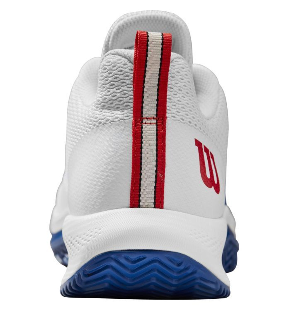 Мужские кроссовки теннисные Wilson Rush Pro Lite - белый