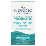 Nordic Naturals, Nordic Flora Probiotic, Maximum Care, 90 млрд КОЕ, 30 капсул