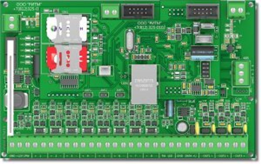 Контакт GSM-16 Охранно-пожарная панель