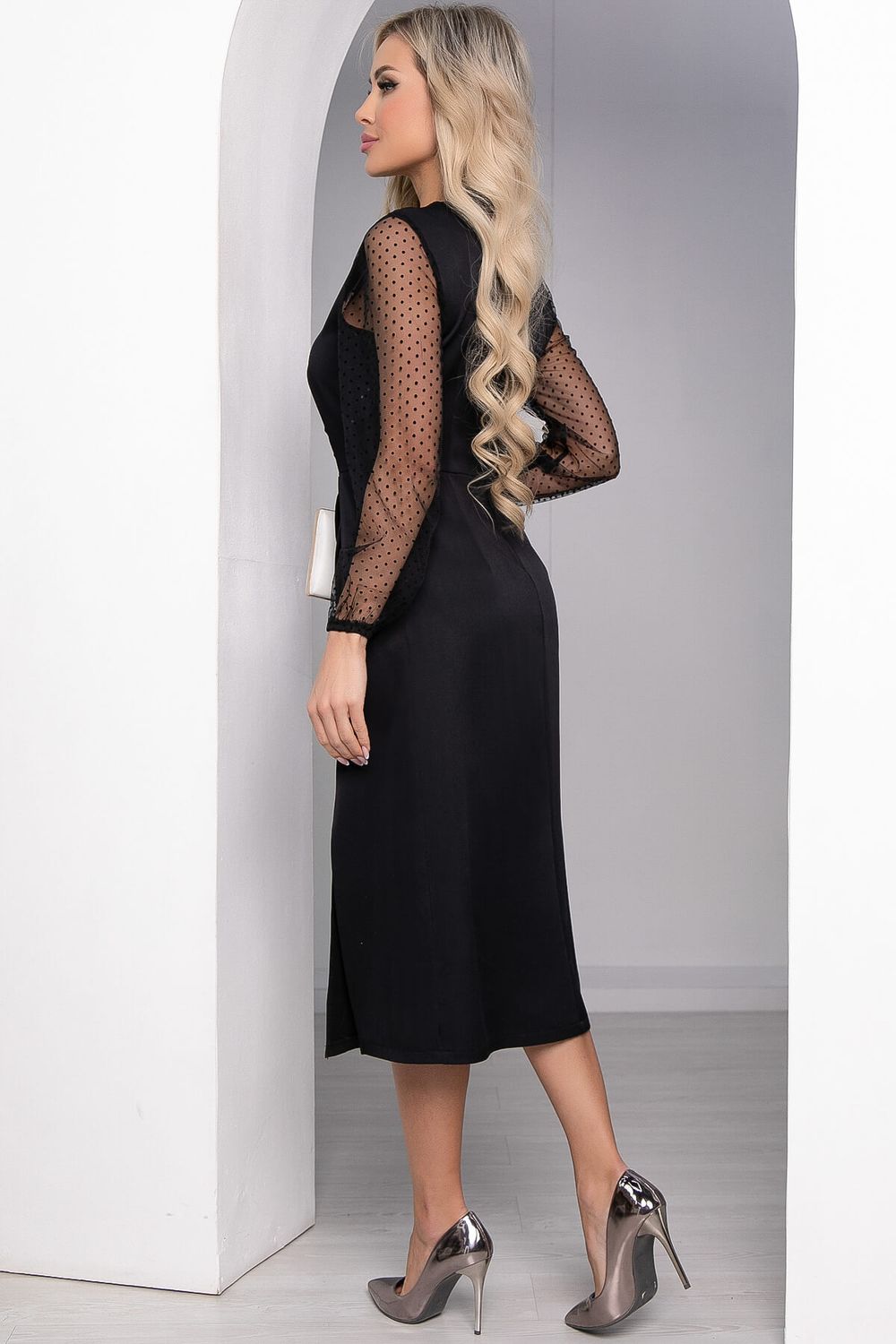 Платье "Идеал красоты" (черное) П8487 LT Collection