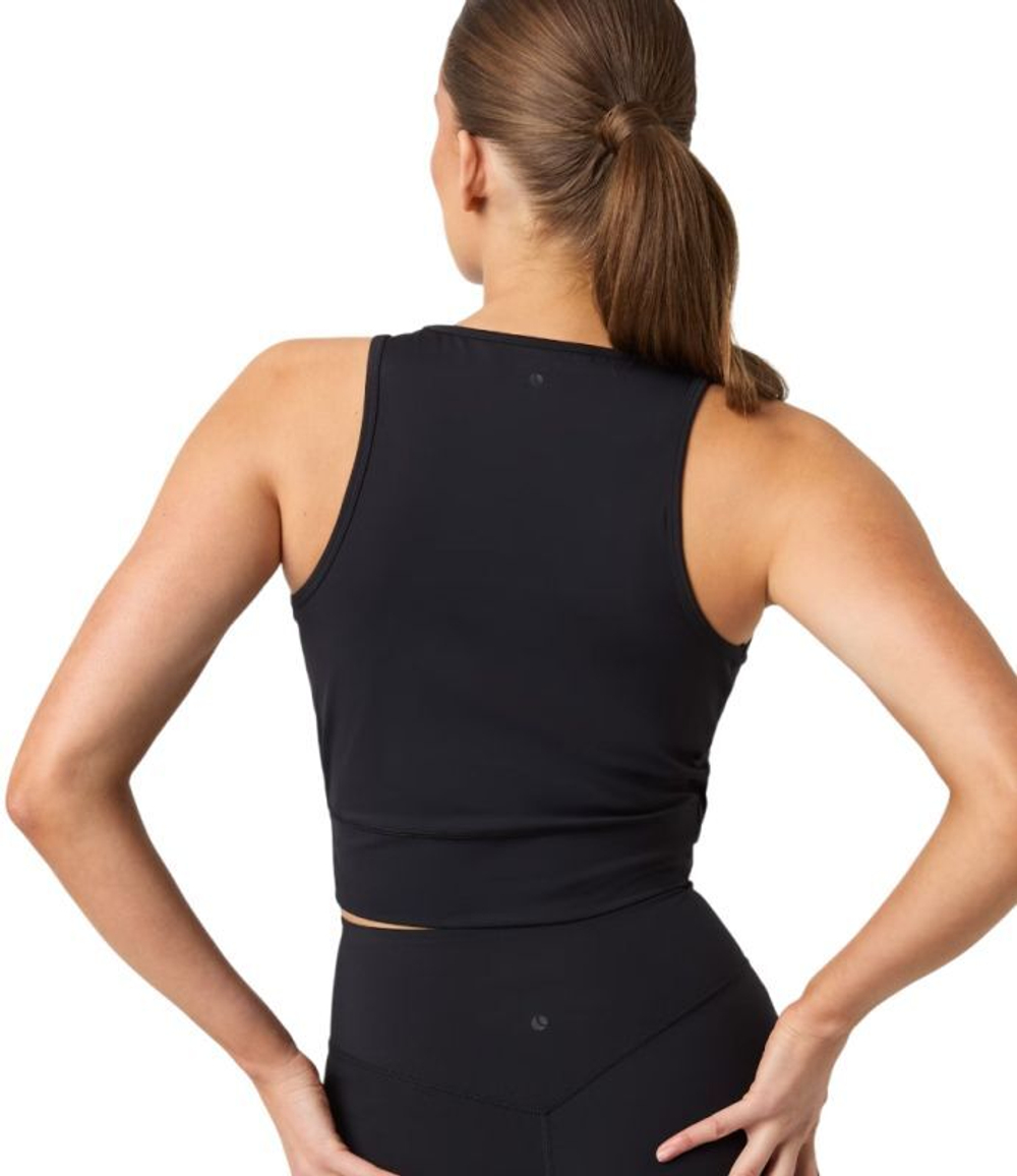 Женский топ теннисный Björn Borg Studio Cross Tank - черный