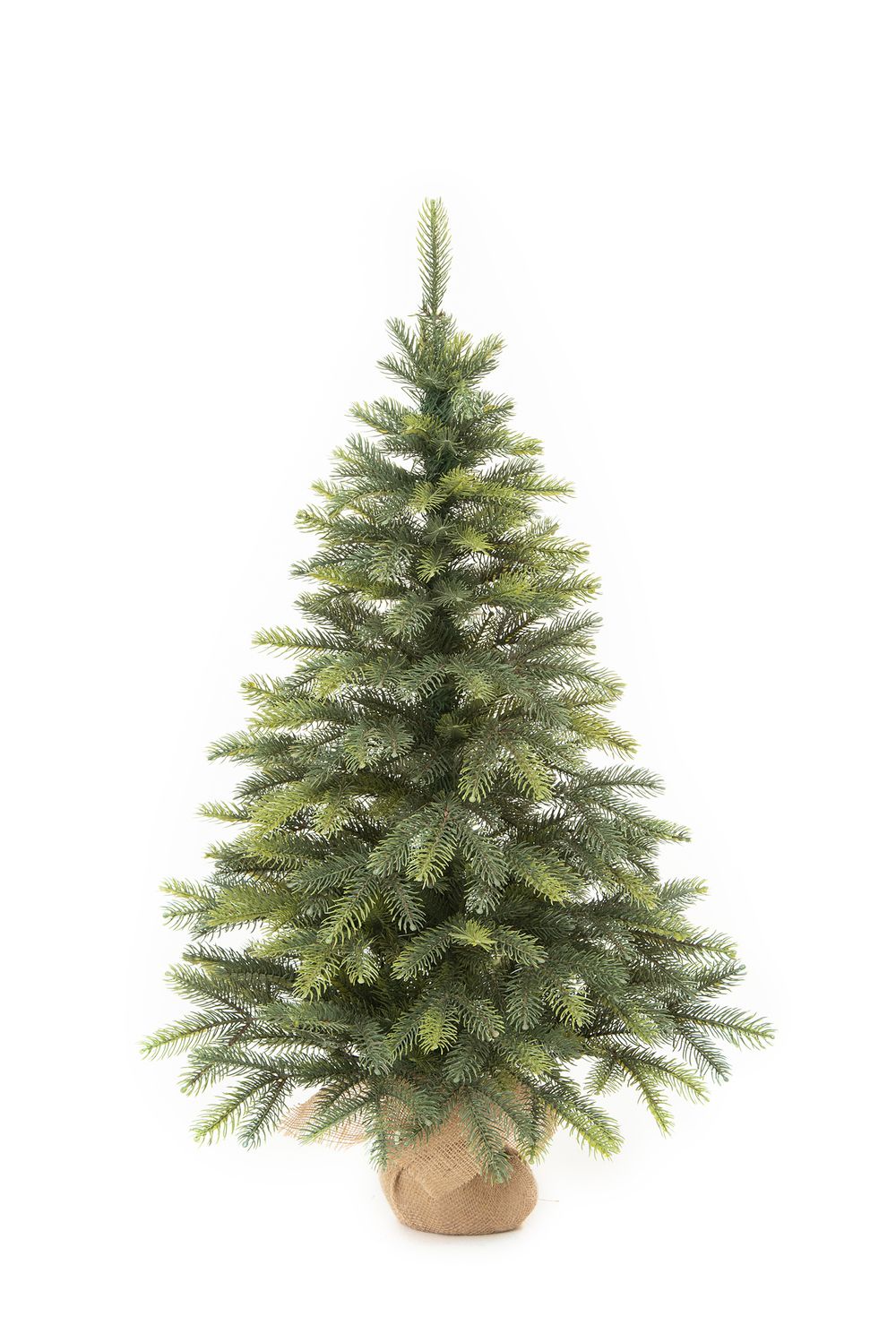 Настольная елка "Богемская" (Литая хвоя+пвх) высота 60 см / 90 см