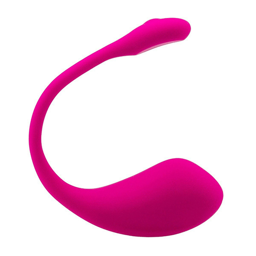 Розовое силиконовое виброяйцо 18см с управлением через приложение Lovense Lush 2 Smart Vibrating Egg Pink LE-03
