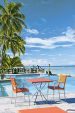 Кресло пластиковое Siesta Contract Gala, оранжевый